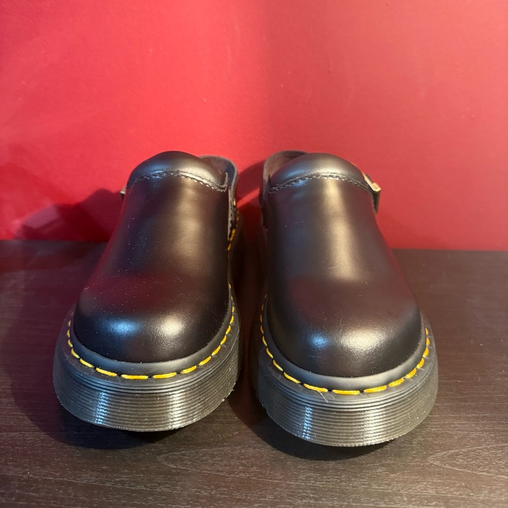 Dr. Martens Black Leather Women's “Archive Mules”, Size 5 - Picture 3 of 11